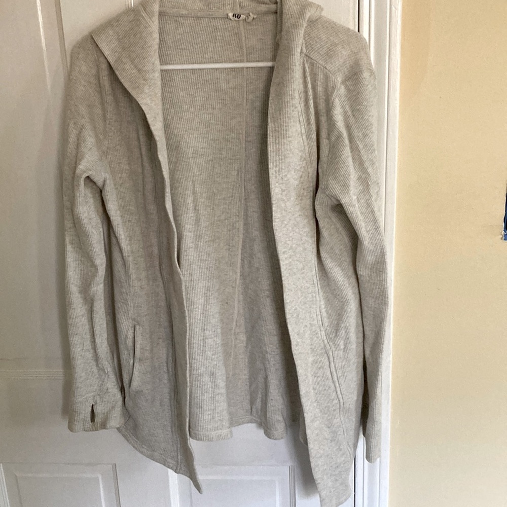 Tentree organic cotton open cardigan hoodie 🌎